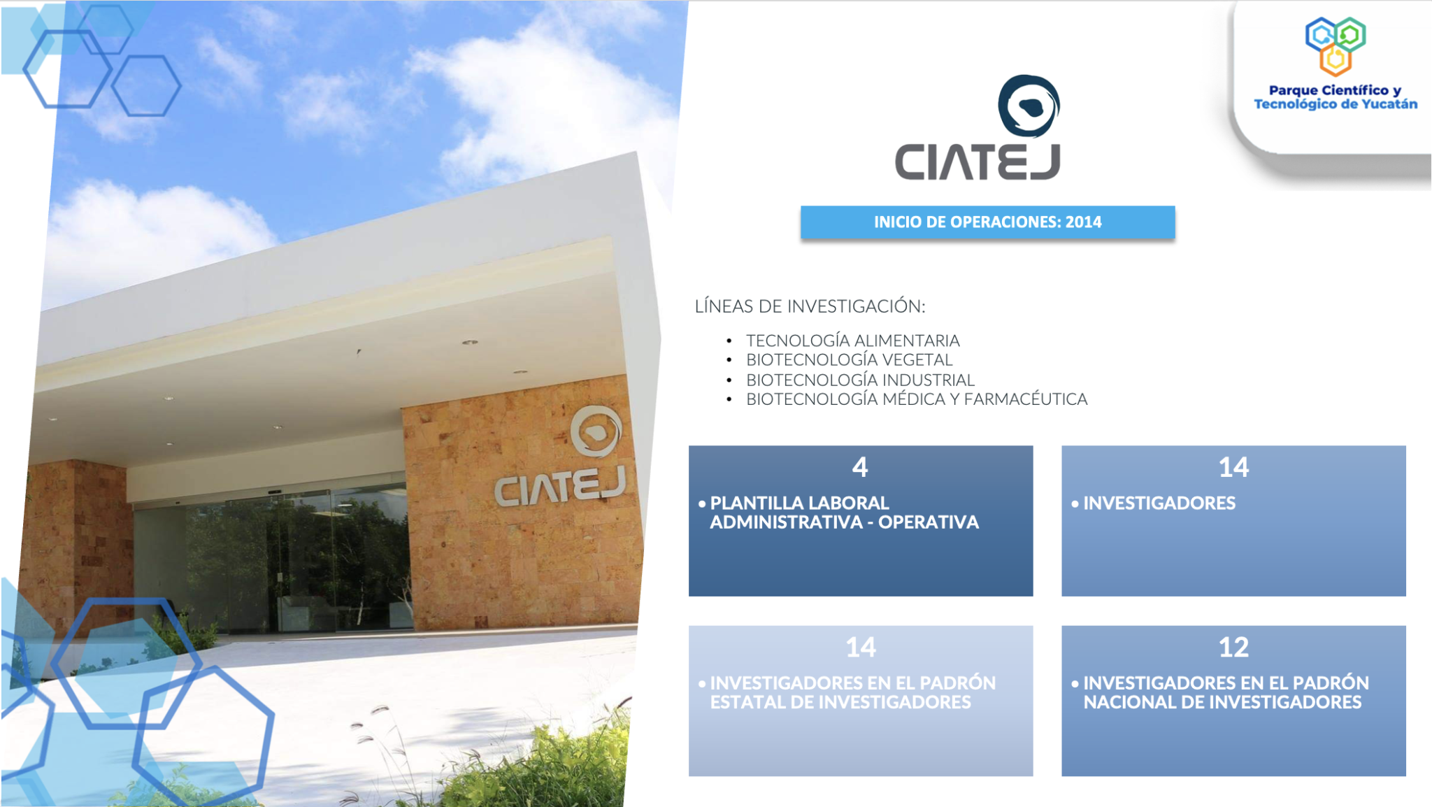 Integrantes – Parque Cientifico Tecnológico de Yucatán