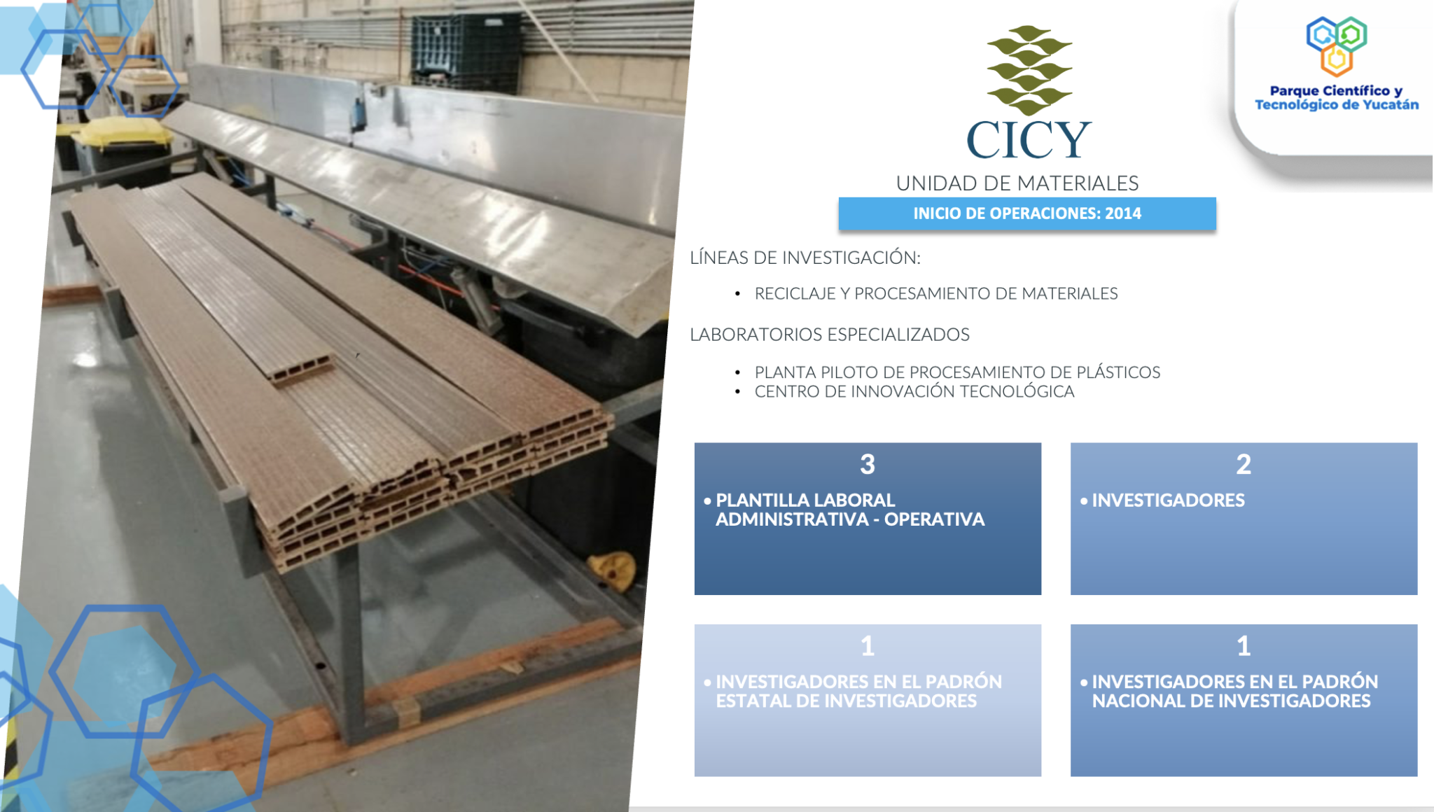 Integrantes – Parque Cientifico Tecnológico de Yucatán